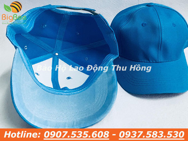 bán nón kết trơn màu xanh da trời tại tphcm