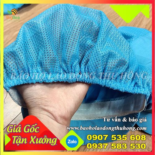 Nón kết xếp ly phối lưới ngành thực phẩm, thuỷ sản Nón kết xếp ly phối lưới ngành thực phẩm, thuỷ sản