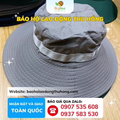 Nón tai bèo tròn vành rộng Nón tai bèo tròn vành rộng