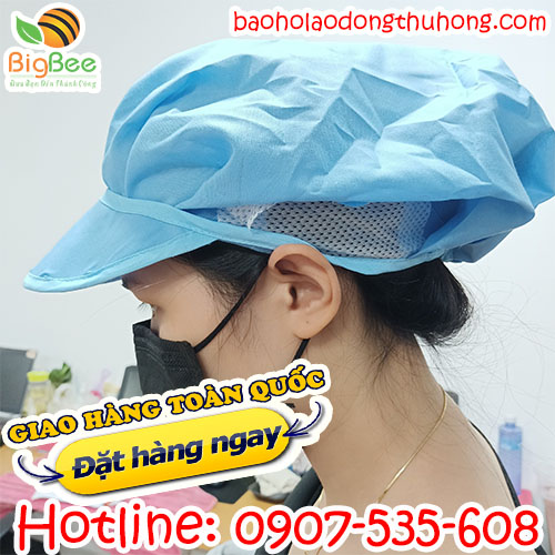 nón trùm tóc công nhân có công dụng gì