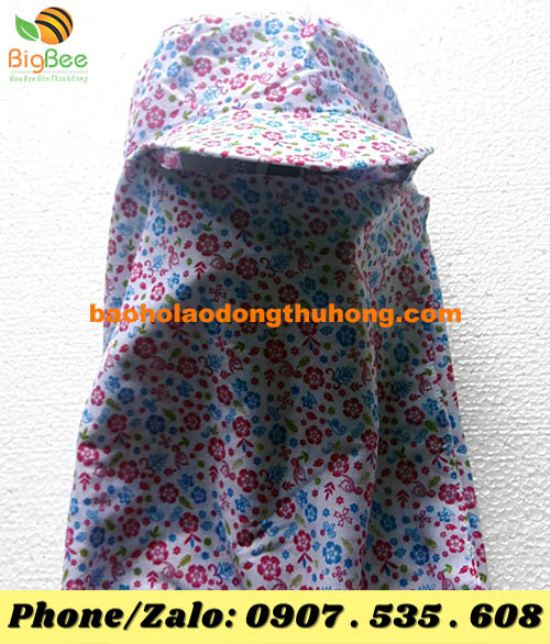 nón vải che đầu chống nắng cho chị em