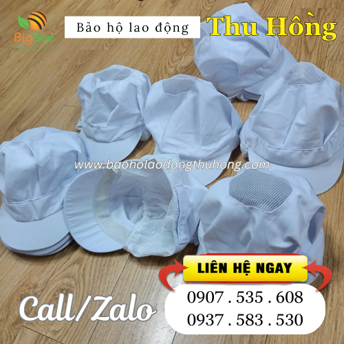 Nón vải công nhân giá rẻ cho ngành chế biến sản xuất Nón vải công nhân giá rẻ cho ngành chế biến sản xuất