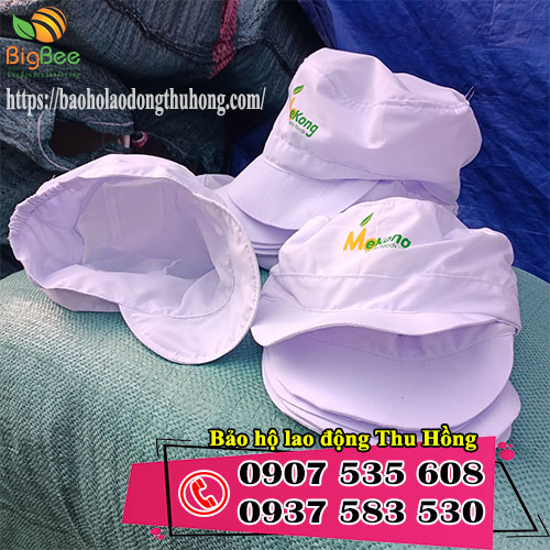 Nón vải đồng phục công nhân in logo giá rẻ tại xưởng