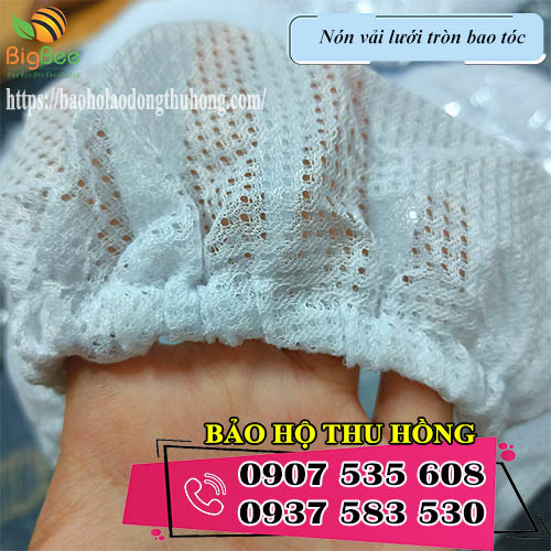 nón vải lưới bao tóc công nhân loại rẻ nhất