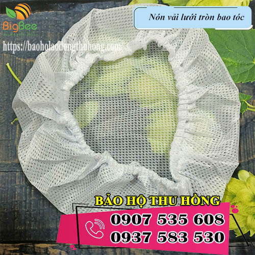 Nón vải lưới bao tóc công nhân
