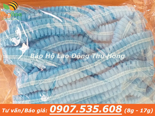nón y tế màu xanh
