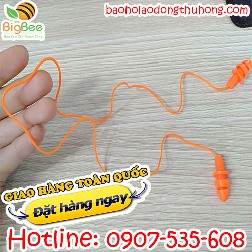nút bịt tai chống ồn 2 nấc có dây