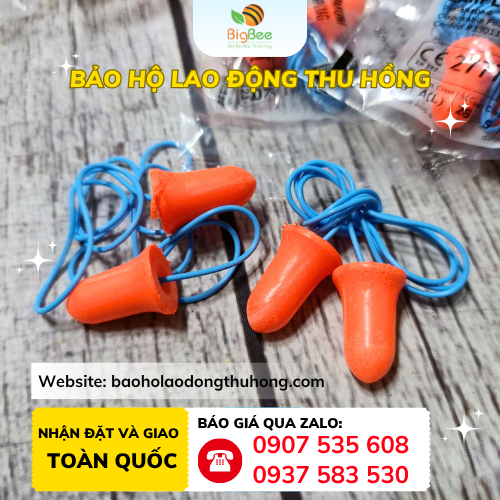 Nút bịt tai chống ồn Honeywell Max-30 có dây bảo vệ thính giác Nút bịt tai chống ồn Honeywell Max-30 có dây bảo vệ thính giác