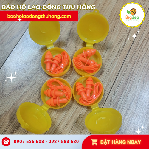 Nút bịt tai chống ồn có dây chống tuột Nút bịt tai chống ồn có dây chống tuột