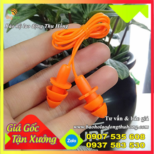Nút bịt tai mềm dẻo, nhẹ tai Nút bịt tai mềm dẻo, nhẹ tai