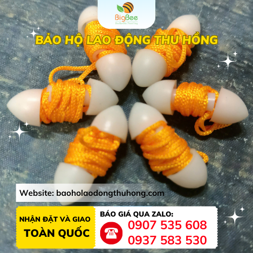 Nút tai chống ồn cao su Nút tai chống ồn cao su bảo vệ thính giác cho người lao động