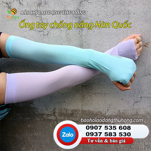 Ống tay chống nắng Aqua X Hàn Quốc vải thun mát mẻ Ống tay chống nắng Aqua X Hàn Quốc nhiều màu 2