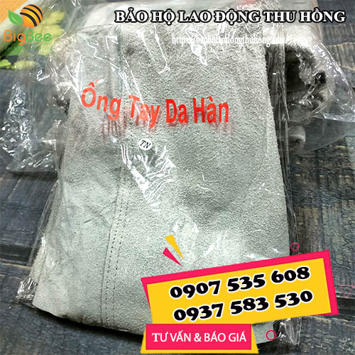 ống tay da hàn giá rẻ cho thợ hàn ống tay da hàn giá rẻ cho thợ hàn