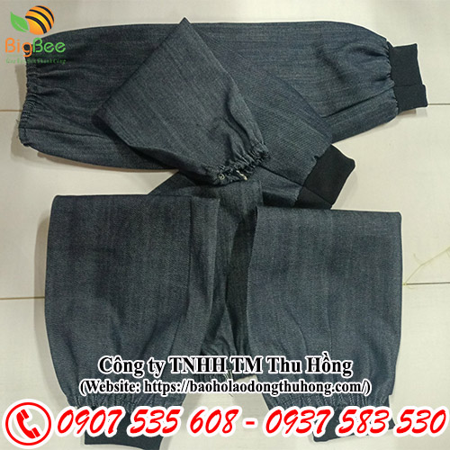 Ống tay vải jean chịu nhiệt co giãn