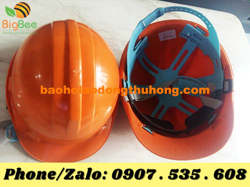 phần đai nón bảo hộ nhựa màu cam
