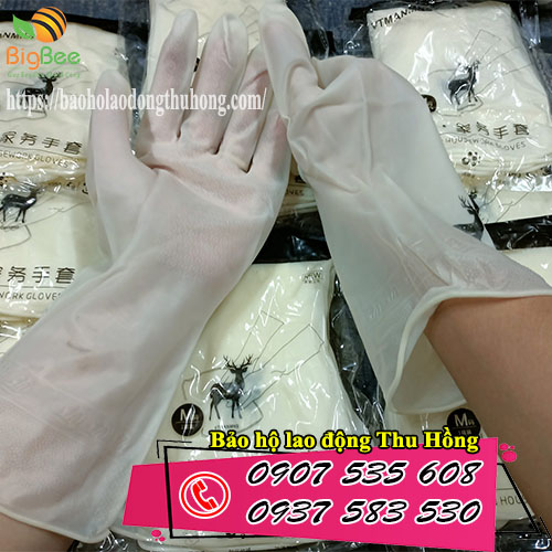 phân phối găng tay cao su con hươu siêu dai giá rẻ