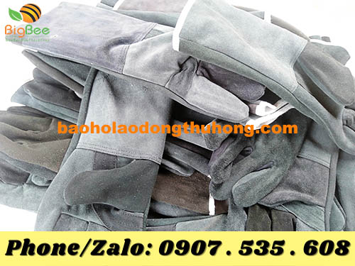 phân phối găng tay da hàn màu xám chống nhiệt nóng giá rẻ tại tphcm