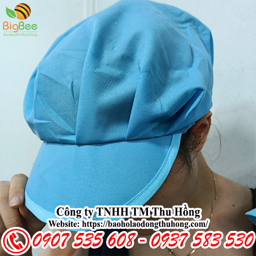 Phân phối mũ vải trùm tóc công nhân thực phẩm tại TPHCM
