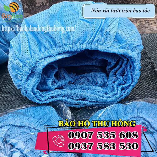 phân phối nón vải lưới bao tóc công nhân