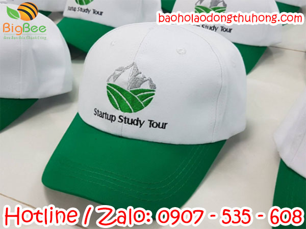 Phân phối sỉ nón kết kaki in, thêu logo giá rẻ tại TPHCM