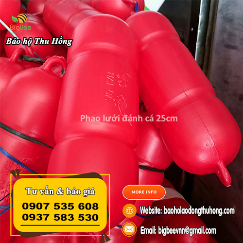 Phao lưới đánh cá 25cm bằng nhựa siêu cứng Phao lưới đánh cá 25cm bằng nhựa siêu cứng