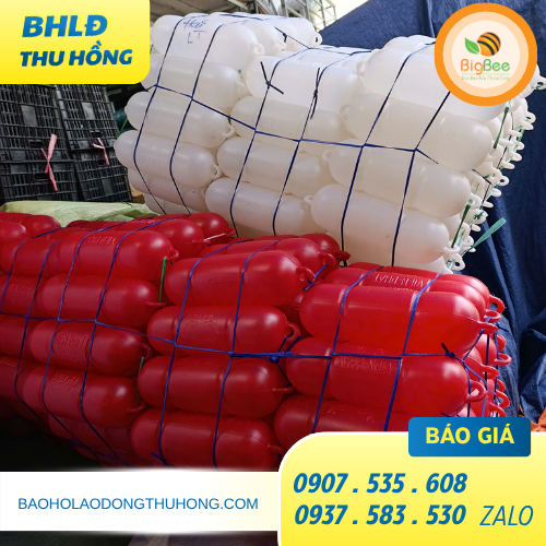 Phao nhựa PE làm dây phao số lượng lớn Phao nhựa PE làm dây phao số lượng lớn