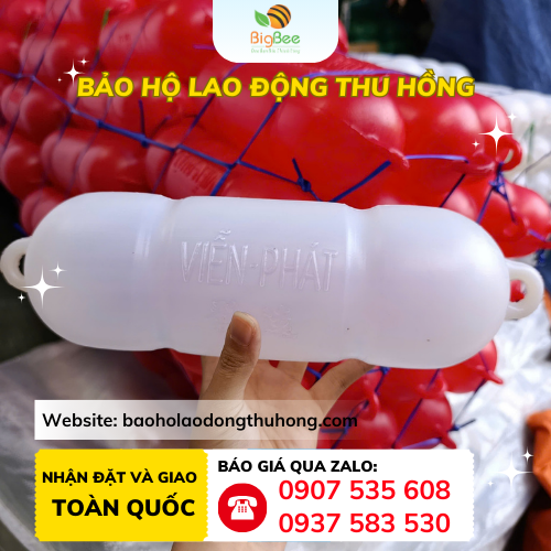 Phao nổi làm lồng bè nuôi thuỷ sản Phao nổi làm lồng bè nuôi thuỷ sản siêu nhẹ, nổi lâu trên nước