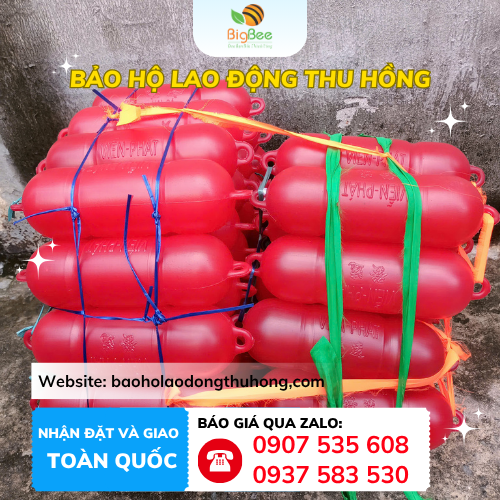 Phao nổi nhựa đỏ size 25cm, 30cm, 35cm, 40cm Phao nổi nhựa đỏ size 25cm, 30cm, 35cm, 40cm