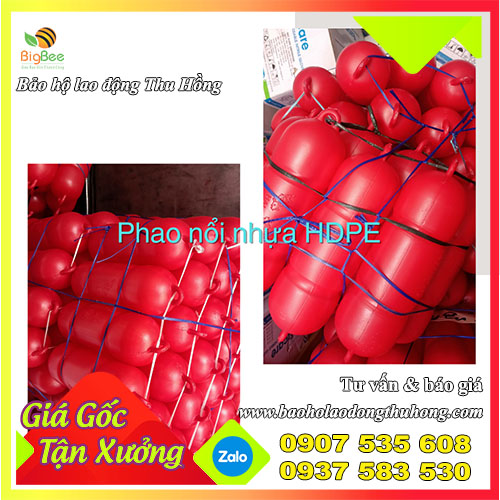 Phao nổi nhựa HDPE siêu nhẹ dễ nổi trên nước Phao nổi nhựa HDPE siêu nhẹ dễ nổi trên nước
