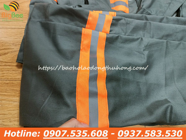 quần áo công nhân vải kaki thoáng mát