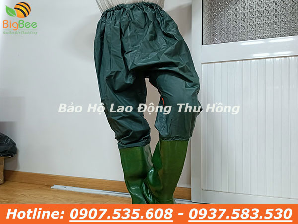 quần liền ủng lội nước giá rẻ cho nhà nông