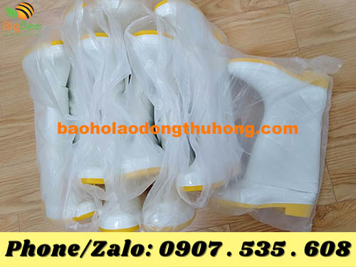 săn tìm ủng Thùy Dương trắng đi mưa giá tốt