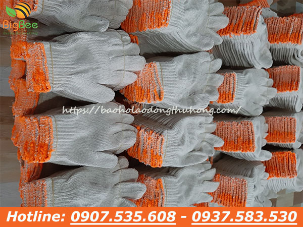 Sản xuất bao tay len kem bảo hộ 70g giá rẻ