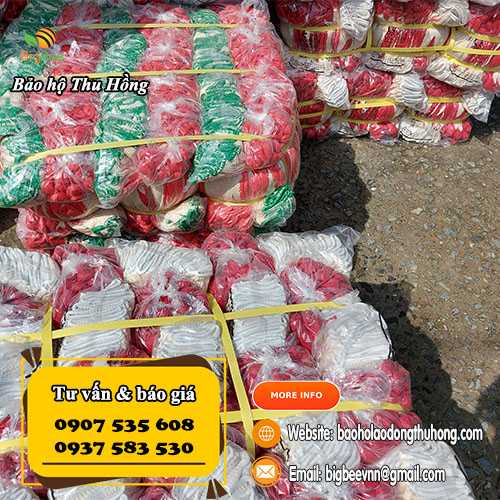 Sỉ rẻ bao tay len nhúng nhựa tại kho xưởng c