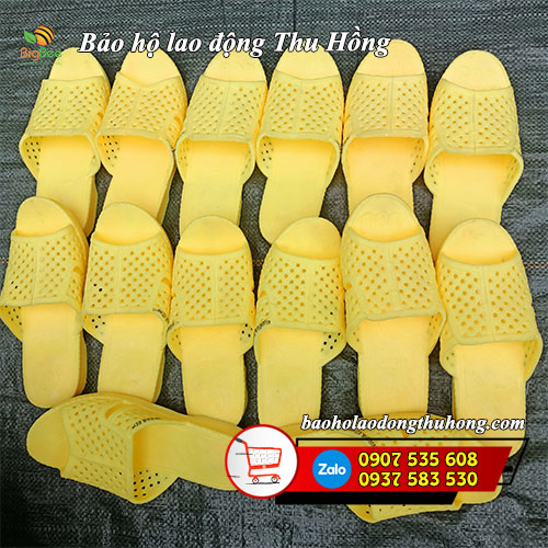 Sỉ rẻ dép tổ ong màu vàng đế dày chống trơn loại 1 Sỉ rẻ dép tổ ong màu vàng đế dày chống trơn loại 1