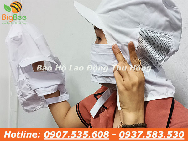 sỉ rẻ nón thủy sản có khẩu trang tại TPHCM