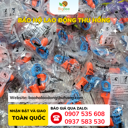 Sỉ rẻ nút bịt tai chống ồn Honeywell Max-30 có dây Sỉ rẻ nút bịt tai chống ồn Honeywell Max-30 có dây