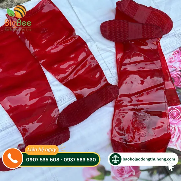 Thiết kế thân ủng cao và mặt đế ủng lội ruộng Thiết kế thân ủng cao và mặt đế ủng lội ruộng