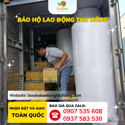 Giao hàng 20 thùng găng tay y tế Vglove Nitrile Tài xế sắp xếp 20 thùng găng tay y tế Vglove Nitrile lên xe