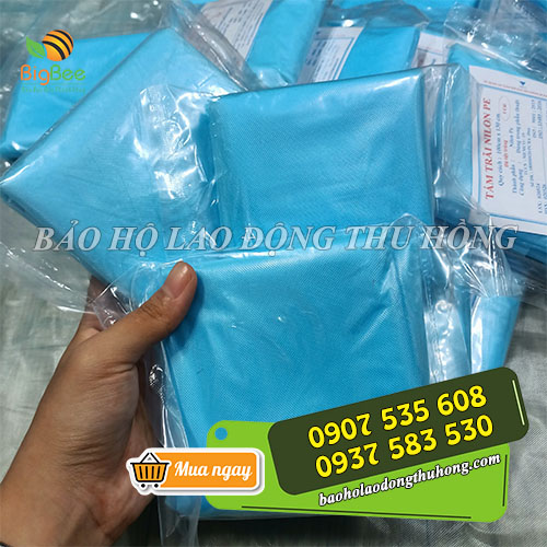 Tấm trải nylon tiệt trùng dùng trong y tế Tấm trải nylon tiệt trùng dùng trong y tế