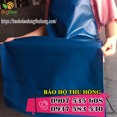 tạp dề nhựa chống hóa chất dùng trong công nghiệp