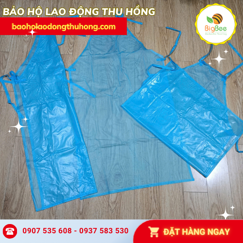Tạp dề nhựa xanh bảo hộ đa năng cho mọi ngành nghề Tạp dề nhựa xanh bảo hộ đa năng cho mọi ngành nghề