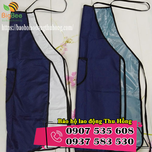 tạp dề nữ 2 lớp vải kaki