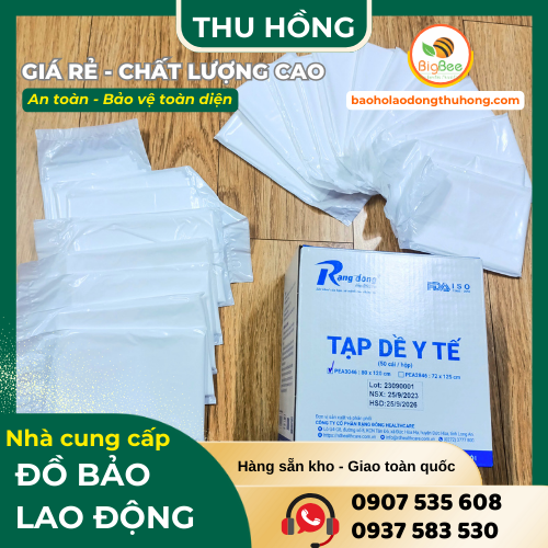 Tạp dề phòng sạch PE tiệt trùng Tạp dề phòng sạch PE tiệt trùng