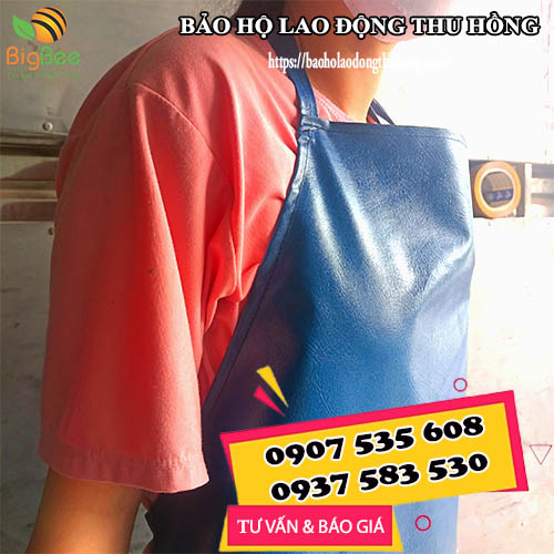 tạp dề simili chống hóa chất có giá siêu rẻ