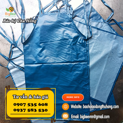 Tạp dề thủy sản chất liệu simili Tạp dề thủy sản chất liệu simili