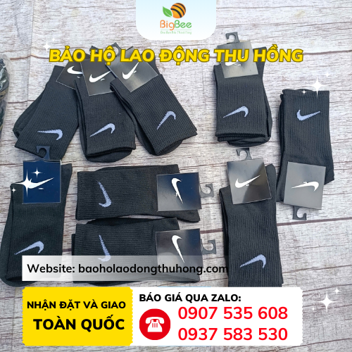 Tất Nike đen cổ cao giá rẻ - miễn phí vận chuyển Tất Nike đen cổ cao giá rẻ - miễn phí vận chuyển