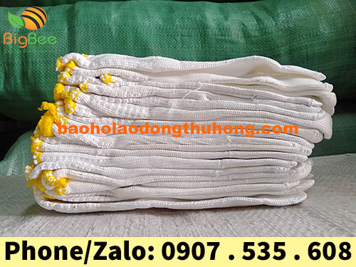 Thu Hồng bán bao tay len trắng sợi poly giá rẻ tại TPHCM