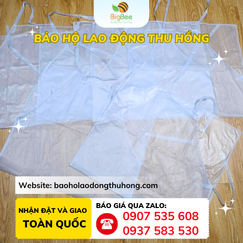 Tạp dề nhựa trong Tạp dề nhựa trong giá sỉ tại TPHCM phân phối bởi Thu Hồng