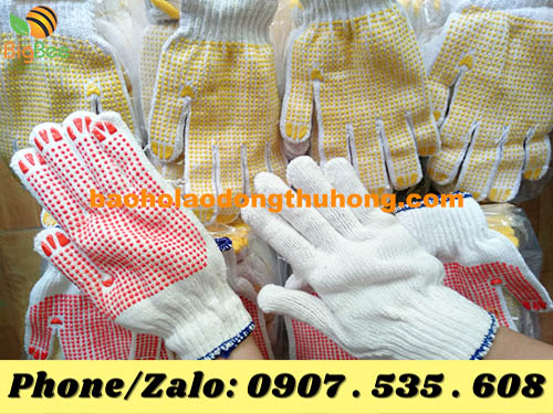 Thu Hồng cung cấp găng tay leo núi phủ hạt nhựa loại 60g 70g 80g